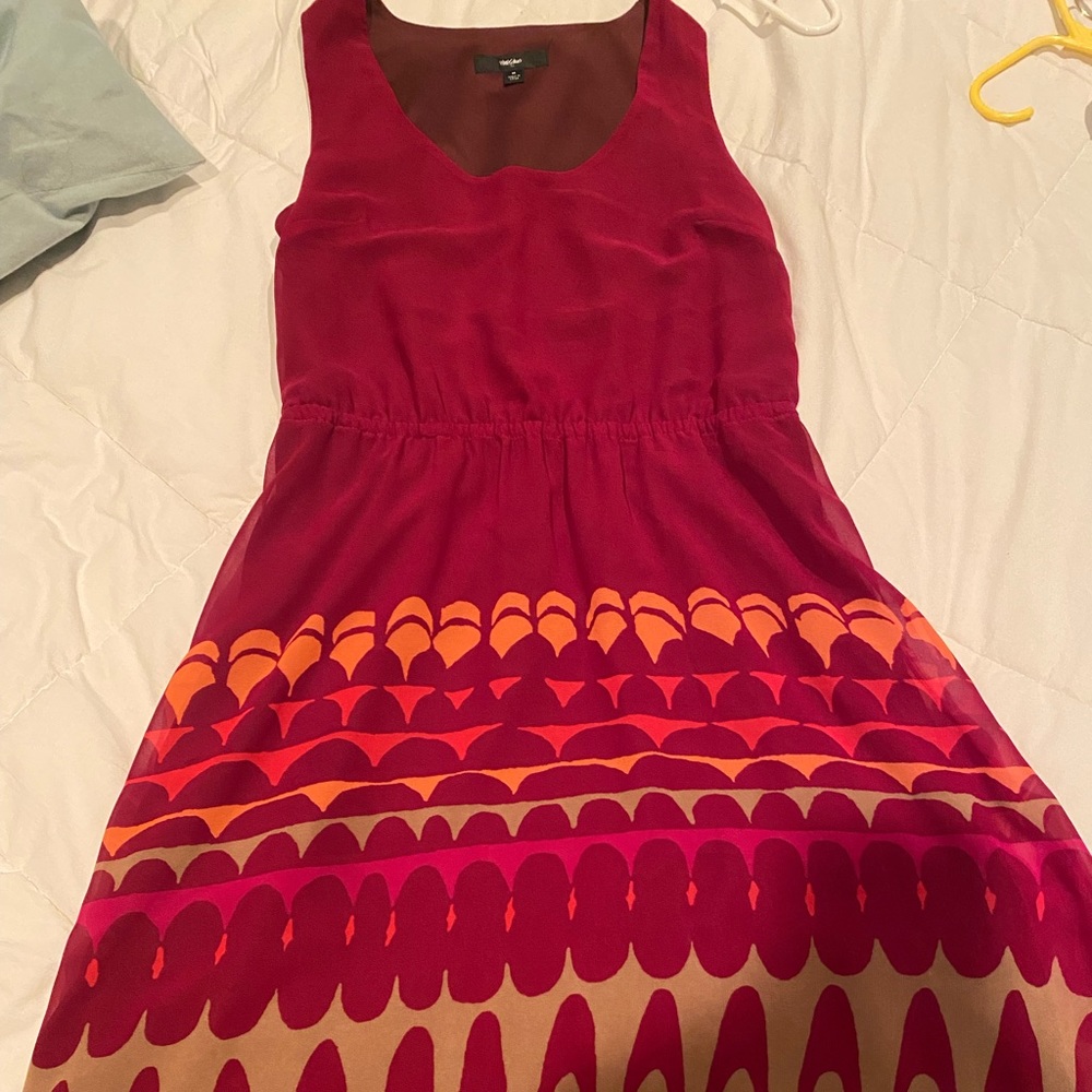 Mossimo dress in bright colors- lightweight fabric.